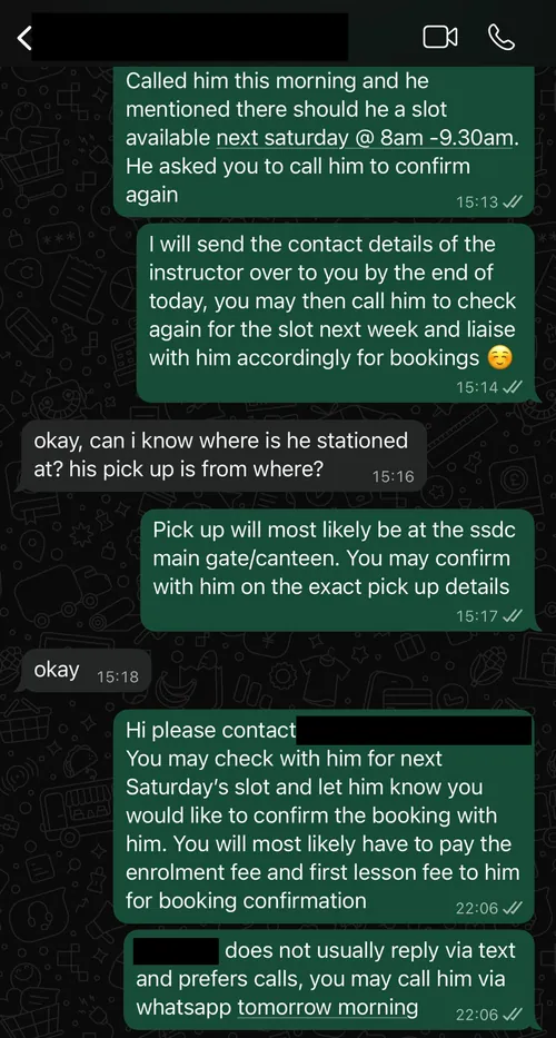 Student CDC pass screenshot